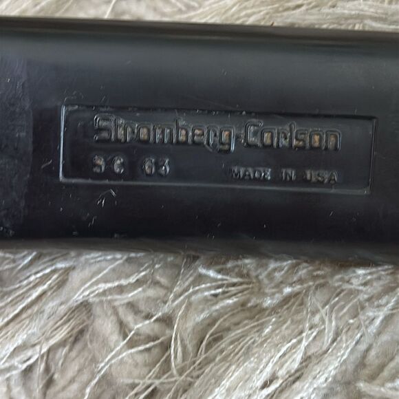 Vintage Stromberg-Carlson USA Untested As Is Black Rotary Desk Telephone - Picture 3 of 17